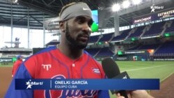 Declaraciones del lanzador guantanamero Onelki García