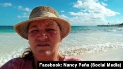 Nancy Peña, de 49 años, presuntamente asesinada por su expareja en su vivienda el 5 de marzo de 2023. (Facebook/Nancy Peña).