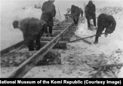 Prisioneros del gulag en la República de Komi