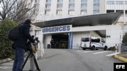Centre Hospitalier Universitaire" en Grenoble (Francia), donde es atendido Michael Schumacher.