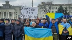 Russia Ukraine War Kherson Occupation