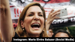 La congresista cubanoamericana, republicana de la Florida, María Elvira Salazar. 