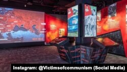 Vista de una sala del Museo de las Víctimas del Comunismo localizado en Washington D.C., Estados Unidos.