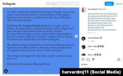 Post en Instagram de Movimiento Julio 11 sobre Lourdes Dávalos.