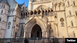 La Corte Real de Justicia de Londres. (Twitter/@OscarCubaMinjus)
