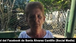 Dama de Blanco Sonia Álvarez Campillo fue detenida y multada en Matanzas.