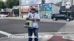 Francisco Casaña "el manisero de la Calle 8"