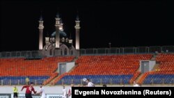 Vista del Central Stadium, en Kazán, Rusia, en octubre de 2021. REUTERS/Evgenia Novozhenina