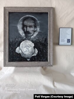 Obra que estará presentada en la exposición de arte "José Martí".