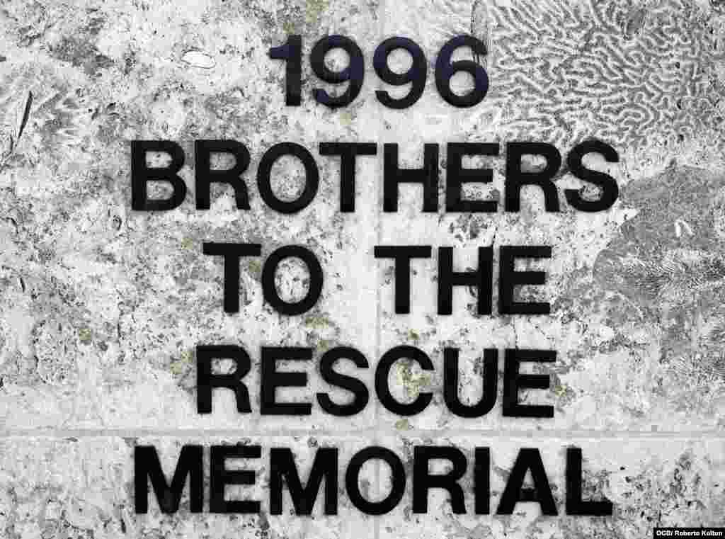 Recordación del derribo de las avionetas de Hermanos al Rescate, el 24 de febrero de 1996.