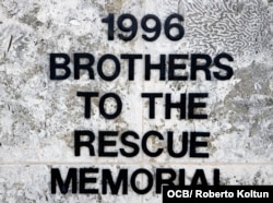 Recordación del derribo de las avionetas de Hermanos al Rescate, el 24 de febrero de 1996.