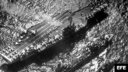 El USS Enterprise, el primer portaaviones nuclear del mundo, integró la flota que bloqueó a Cuba durante la crisis de los misiles.