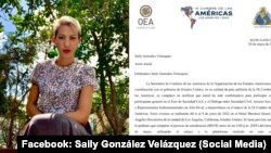 La activista Saily González Velázquez fue invitada a IX Cumbre de Las Américas.