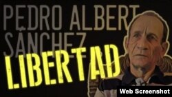 Campaña en redes a favor de la liberación del profesor Pedro Albert Sánchez. (Captura de video/YouTube)