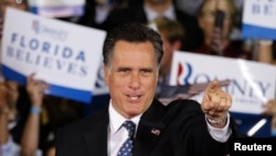 Candidato republicano a la presidencia de Estados Unidos, Mitt Romney