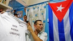 José Daniel Ferrer, quien lidera la Unión Patriótica de Cuba (UNPACU), en una foto tomada en Palmarito de Cauto, en el oriente cubano, en marzo del 2012.