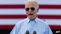 Joe Biden, candidato a la presidencia de Estados Unidos por el Partido Demócrata, el 29 de octubre de 2020 en Coconut Creek, Florida (Jim Watson / AFP).