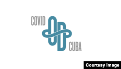 Logo de la aplicación móvil COVIDCuba, creada por el Observatorio Cubano de Derechos Humanos.