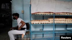 Una panadería en La Habana, el 18 de mayo de 2021. (Reuters / Alexandre Meneghini).