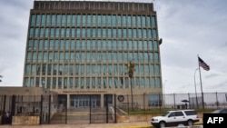 La Embajada de EEUU en La Habana.