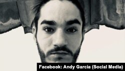 El preso político Andy García Lorenzo