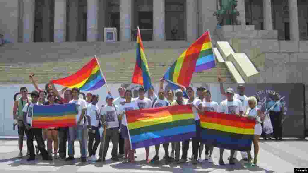 Paseo LGBT - Marcha gay en Cuba Foto/ Pedro Luis