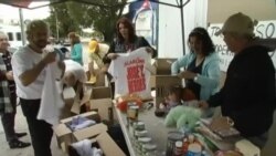 Recogen donaciones en Miami para ayudar a cubanos llegados de Costa Rica