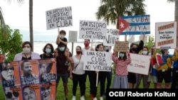 Solidaridad y apoyo de artistas en Miami con el Movimiento San Isidro