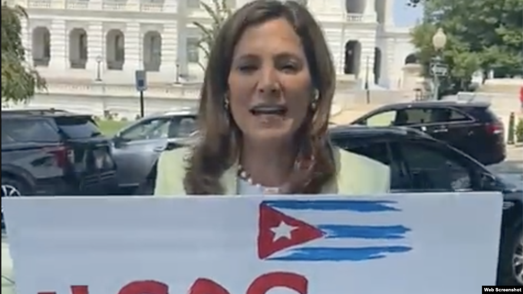 La congresista republicana María Elvira Salazar.