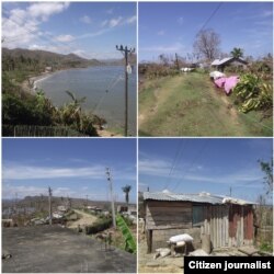 Bahía de Mata a una semana del huracán /Fotos de Francisco Manzanet