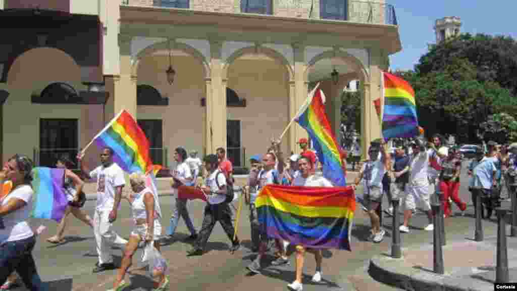 Paseo LGBT - Marcha gay en Cuba Foto/ Pedro Luis