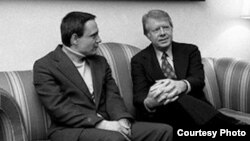 El presidente Carter recibe en la Casa Blanca a Vladimir Bukovsky