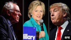 Bernie Sanders, Hillary Clinton y Donald Trump, ¿quién será el próximo presidente de EEUU?