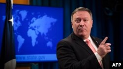 Mike Pompeo, secretario de Estado