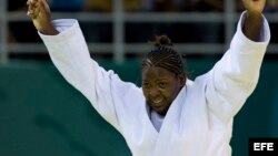 La judoca cubana Idalys Ortiz.