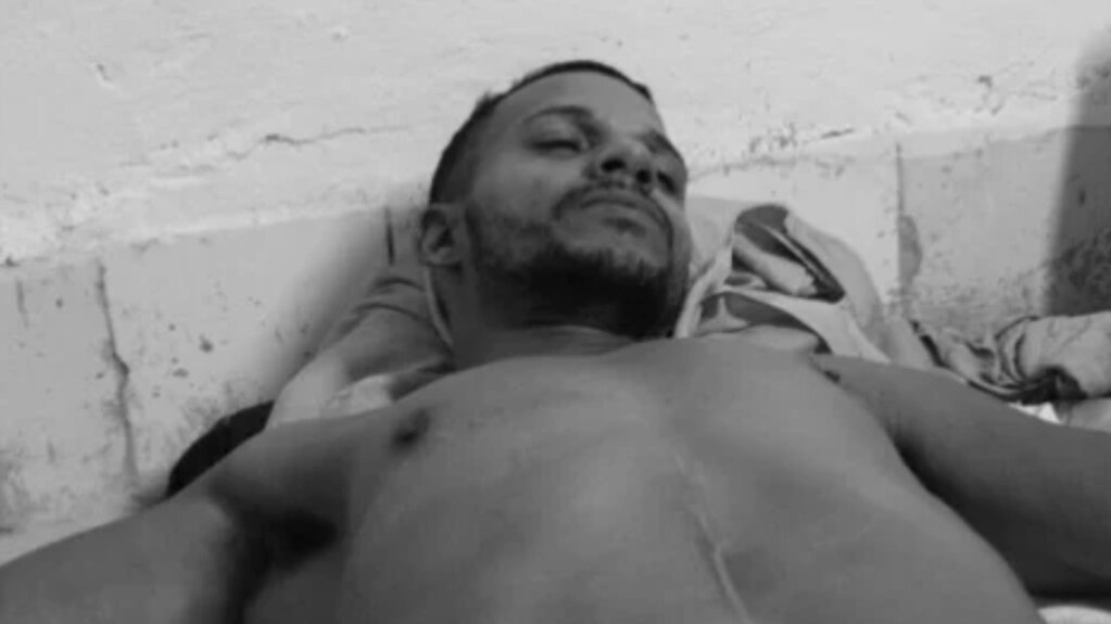 Maykel "El Osorbo", en huelga de hambre y sed. (Foto: Katherine Bisquet)