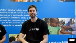 Pau Gasol, Embajador de UNICEF.