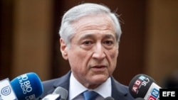 El ministro de Exteriores de Chile Heraldo Muñoz.