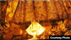 Virgen de la Caridad en la Ermita de la Caridad, Miami, Florida.