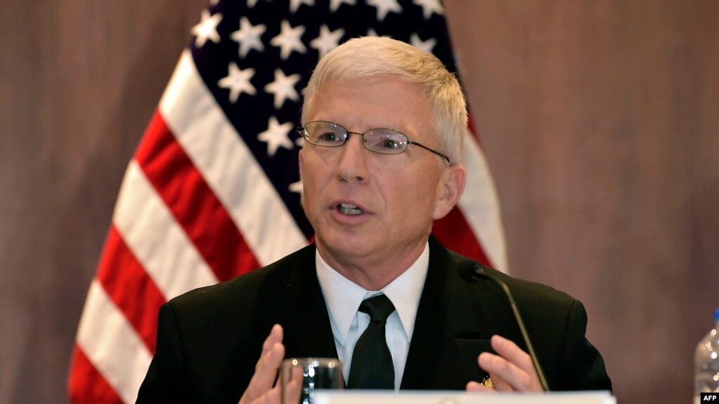 Craig Faller, Jefe del Comando Sur de Estados Unidos.