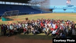 Reunión del comité seleccionador de los integrantes del Salón de la Fama en Cuba.