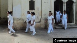 Damas de Blanco en Colón, Matanzas.