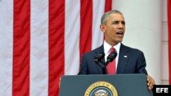 El presidente de EEUU, Barack Obama.