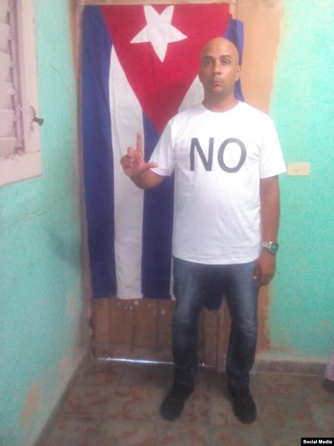 Geordanis Muñoz Guerrero, opositor cubano, activista de la Unión Patriótica de Cuba (UNPACU). (Facebook).