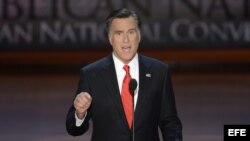 Mitt Romney en Florida. 