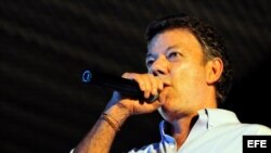 Fotografía de archivo del presidente de Colombia, Juan Manuel Santos.