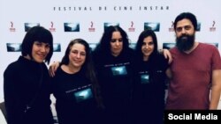 Organizaores del Primer Festival de Cine INSTAR. Tomado de Facebook mailyn.gomezcruz