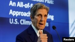 El embajador John Kerry en la cumbre del COP27 en Egipto, el 8 de noviembre de 2022. (REUTERS/Mohammed Salem/File Photo).