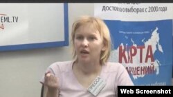 Elisaveta Klimovich, denuncia golpizas en centros electorales