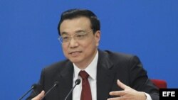 Fotografía de archivo del nuevo primer ministro chino Li Keqiang.